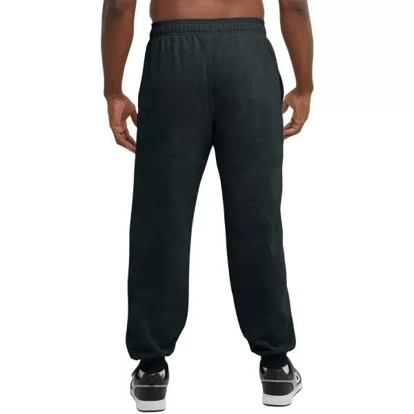 imageChampion Mens Joggers Powerblend Fleece Joggers Comfortable Sweatpants for Men Reg or Big ampamp TallBlack C Patch Logo