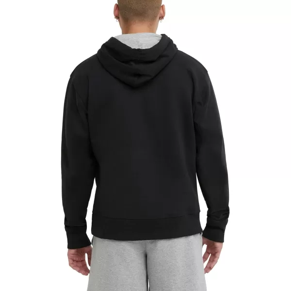 imageChampion Powerblend Fleece Comfortable Hoodie Sweatshirt for Men Reg Or Big ampamp TallBlack C Logo