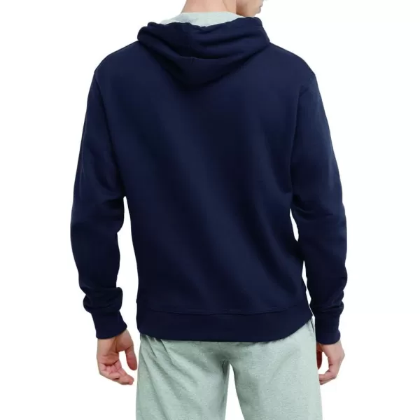 imageChampion Powerblend Fleece Comfortable Hoodie Sweatshirt for Men Reg Or Big ampamp TallNavy C Logo