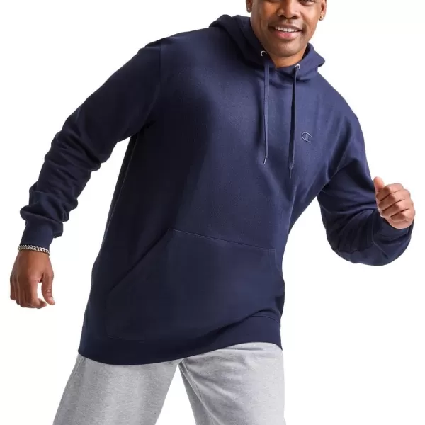 imageChampion Powerblend Fleece Comfortable Hoodie Sweatshirt for Men Reg Or Big ampamp TallNavy C Logo