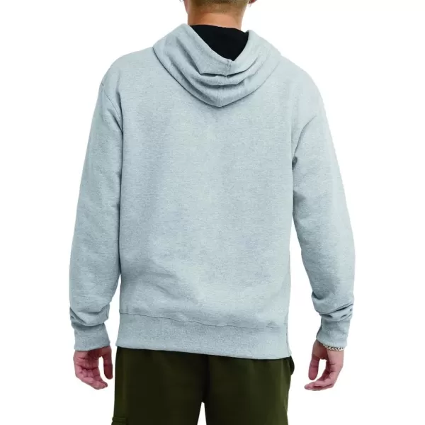 imageChampion Powerblend Fleece Comfortable Hoodie Sweatshirt for Men Reg Or Big ampamp TallOxford Gray C Logo