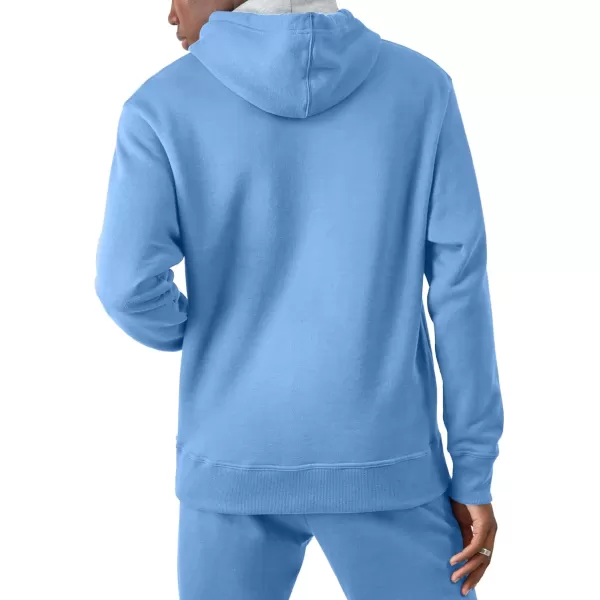 imageChampion Powerblend Fleece Comfortable Hoodie Sweatshirt for Men Reg Or Big ampamp TallSwiss Blue C Logo