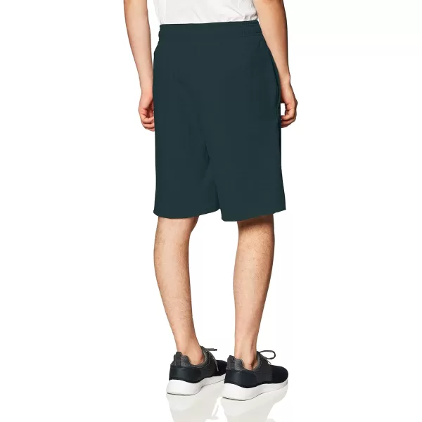 imageChampion Powerblend Soft Fleece Shorts for Men Reg Or Big ampamp TallLakeside Green C Logo