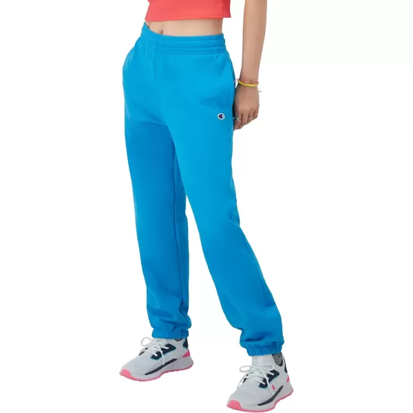 imageChampion WomenS Sweatpants Powerblend Oversized Sweatpants Comfortable Sweats For Women 29New Palatinate Blue