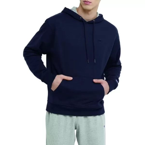 imageChampion Powerblend Fleece Comfortable Hoodie Sweatshirt for Men Reg Or Big ampamp TallNavy C Logo