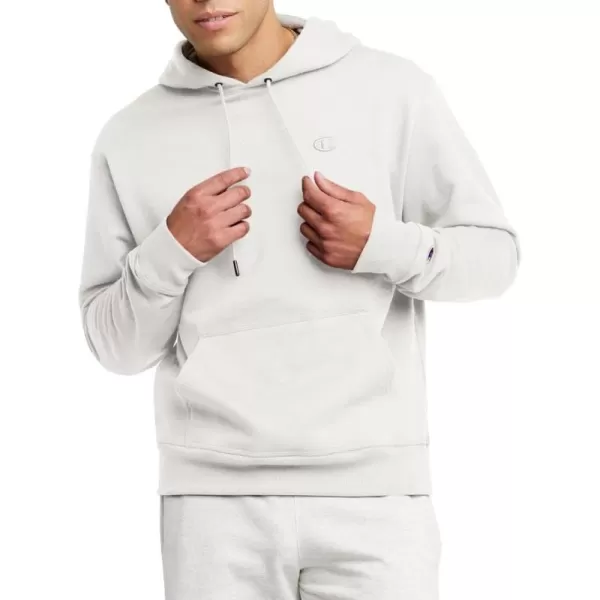 imageChampion Powerblend Fleece Comfortable Hoodie Sweatshirt for Men Reg Or Big ampamp TallWhite C Logo