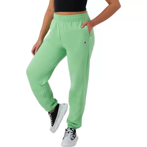 imageChampion WomenS Sweatpants Powerblend Oversized Sweatpants Comfortable Sweats For Women 29Happy Spring Green