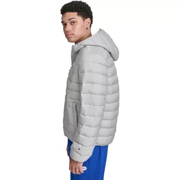 imageChampion Mens Performance Lightweight Puffer Jacket with HoodIce