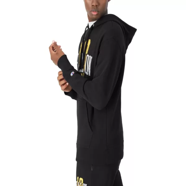 imageChampion Mens Powerblend Fleece Hoodie Champion 19 Reg or Big ampamp TallBlack Champion 19