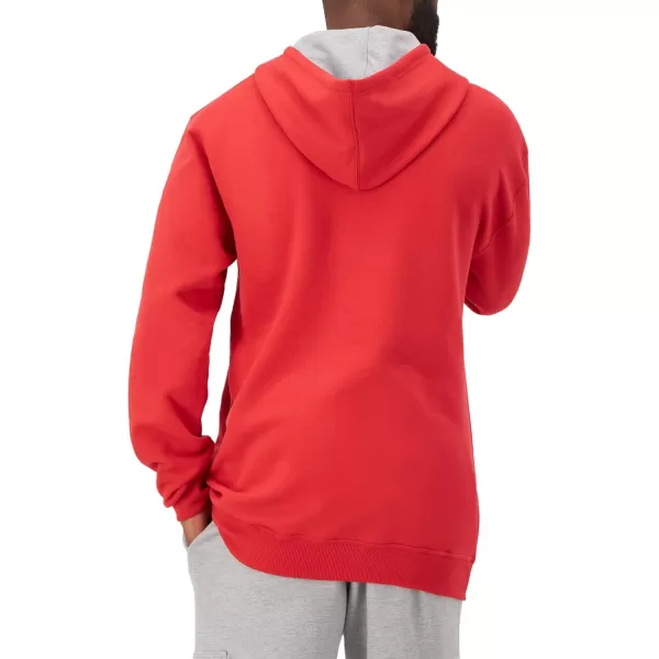 imageChampion Mens Powerblend Fleece Hoodie Champion 19 Reg or Big ampamp TallEclipse Red Champion 19