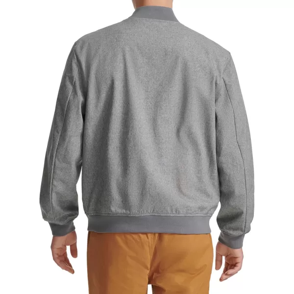 imageChampion Mens Soft Shell Sport Bomber Jacket with LogoHeather Grey