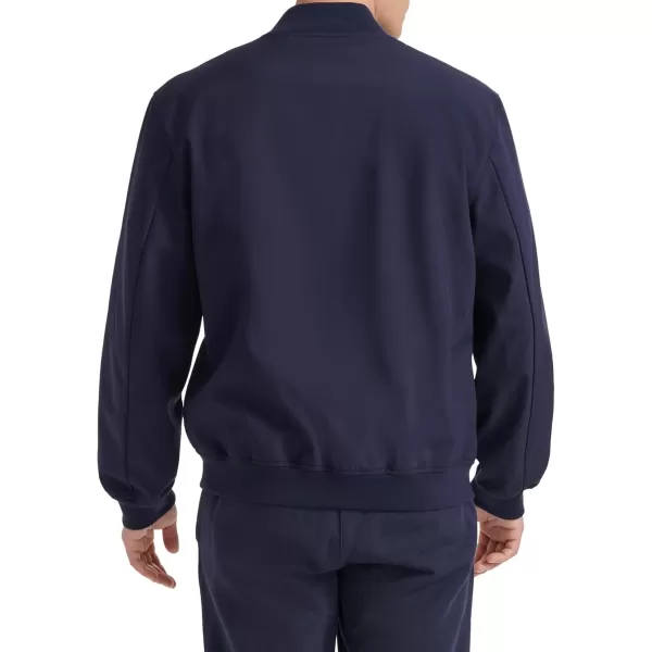 imageChampion Mens Soft Shell Sport Bomber Jacket with LogoPeacoat