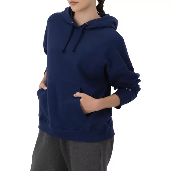 imageChampion Womens Hoodie Powerblend Fleece Comfortable Hoodie Sweatshirt for Women Plus Size AvailableAthletic Navy