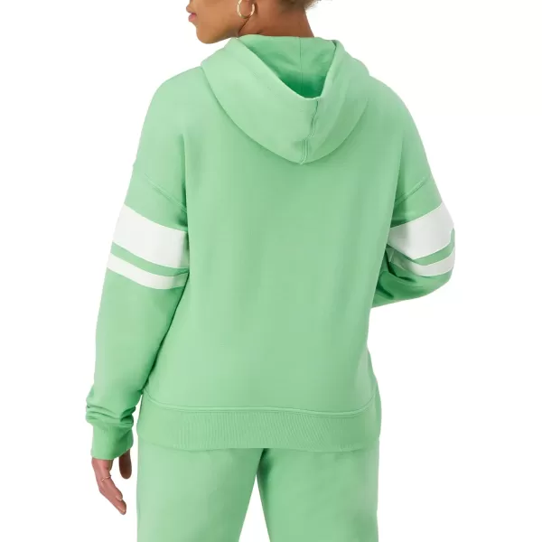 imageChampion Womens Hoodie Powerblend Fleece Comfortable Hoodie Sweatshirt for Women Plus Size AvailableHappy Spring Green Block Arch Champion