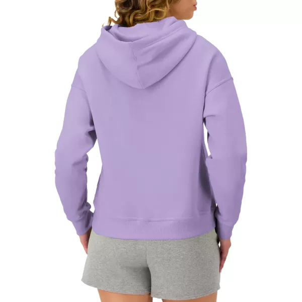 imageChampion Womens Hoodie Powerblend Fleece Comfortable Hoodie Sweatshirt for Women Plus Size AvailableLavish Lavender Script