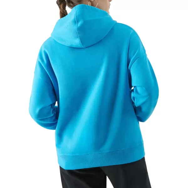 imageChampion Womens Hoodie Powerblend Fleece Comfortable Hoodie Sweatshirt for Women Plus Size AvailableNew Palatinate Blue Script