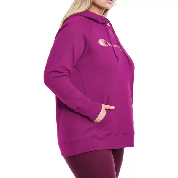 imageChampion Womens Hoodie Powerblend Fleece Comfortable Hoodie Sweatshirt for Women Plus Size AvailableVenture Pinky08113