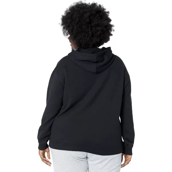 imageChampion Womens Hoodie Powerblend Fleece Hoodie for Women C Logo Plus Size AvailableBlack Script Retired