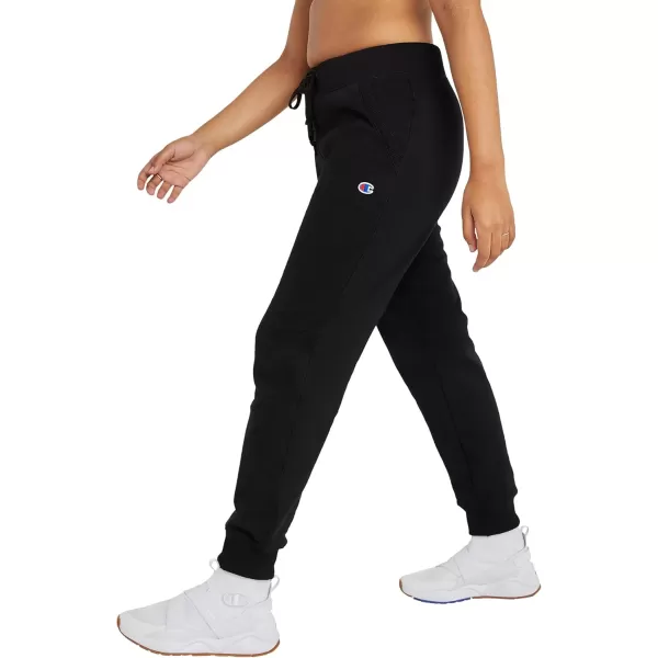 imageChampion Womens Joggers Powerblend Fleece Joggers Comfortable Pants for Women 29quot Plus Size AvailableBlack