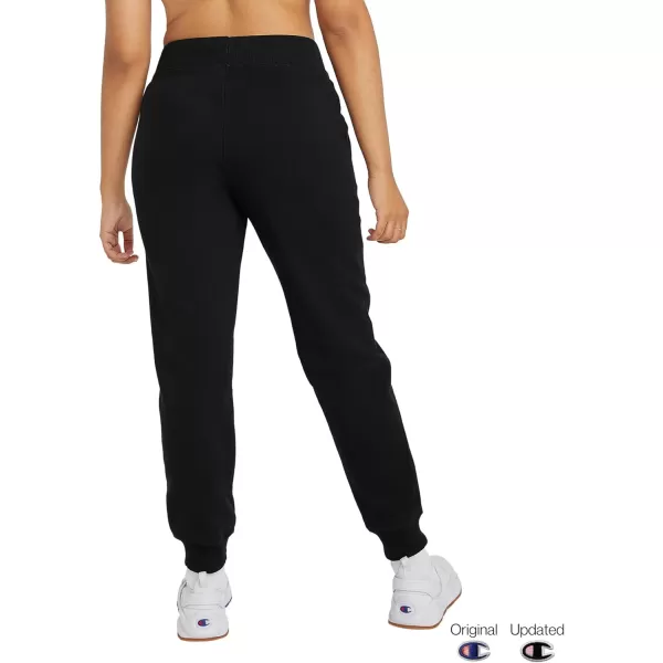 imageChampion Womens Joggers Powerblend Fleece Joggers Comfortable Pants for Women 29quot Plus Size AvailableBlack