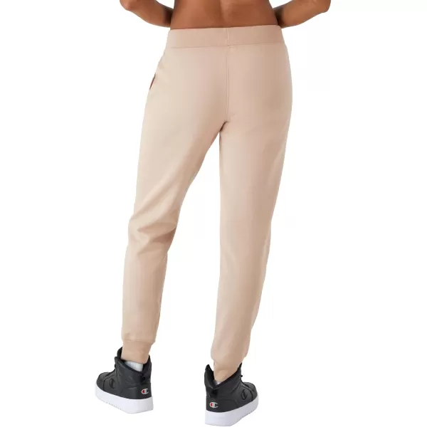 imageChampion Womens Joggers Powerblend Fleece Joggers Comfortable Pants for Women 29quot Plus Size AvailableChampagne Frost