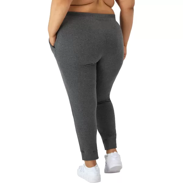 imageChampion Womens Joggers Powerblend Fleece Joggers Comfortable Pants for Women 29quot Plus Size AvailableGranite Heather