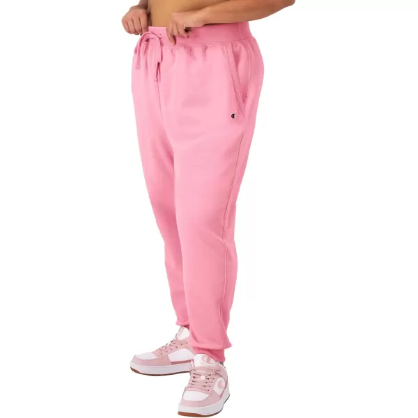 imageChampion Womens Joggers Powerblend Fleece Joggers Comfortable Pants for Women 29quot Plus Size AvailableMarzipan Pink