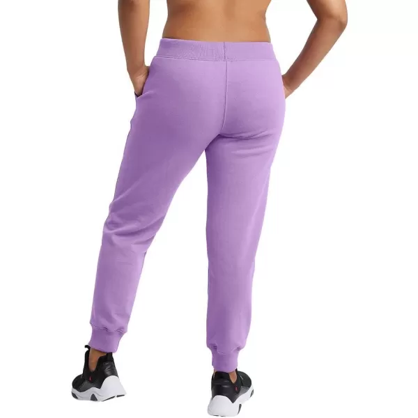 imageChampion Womens Powerblend Joggers Retired ColorsCreative Mauve Script