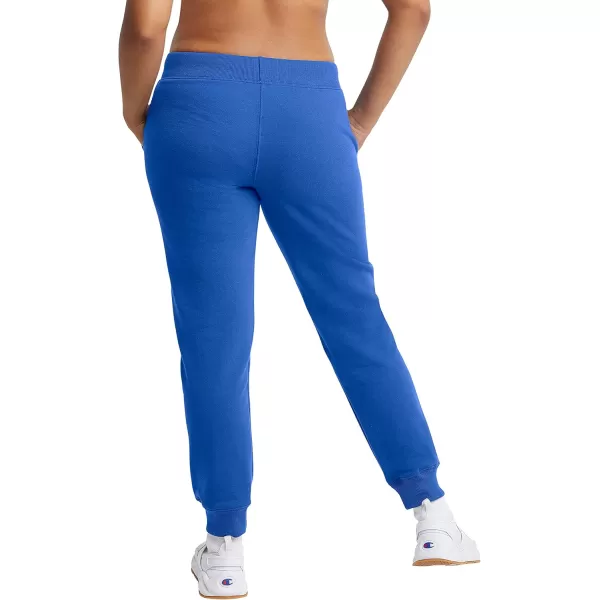 imageChampion Womens Powerblend Joggers Retired ColorsDeep Dazzling Blue Script