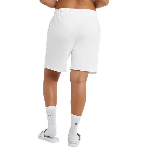 imageChampion Womens Shorts Powerblend Fleece Shorts Comfortable Shorts for Women 65quotWhite