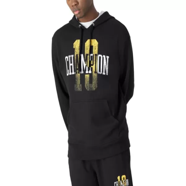 imageChampion Mens Powerblend Fleece Hoodie Champion 19 Reg or Big ampamp TallBlack Champion 19