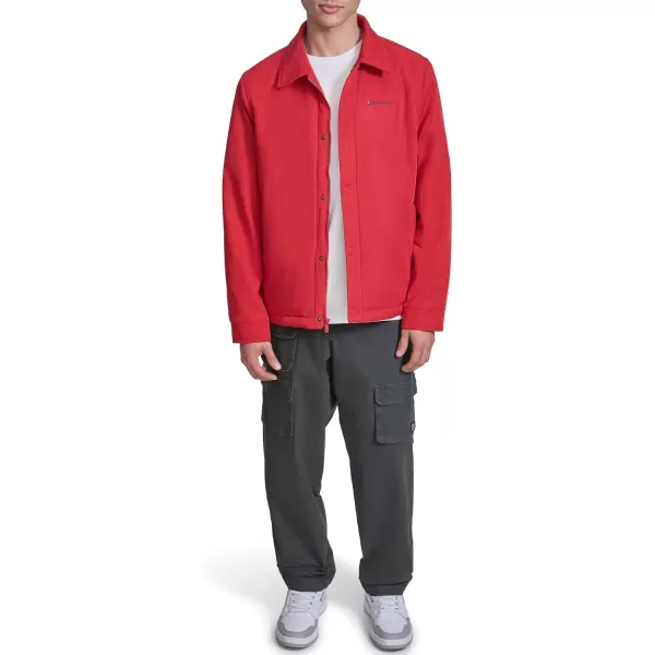 imageChampion Mens Active WaterResistant Coaches JacketChili Pepper