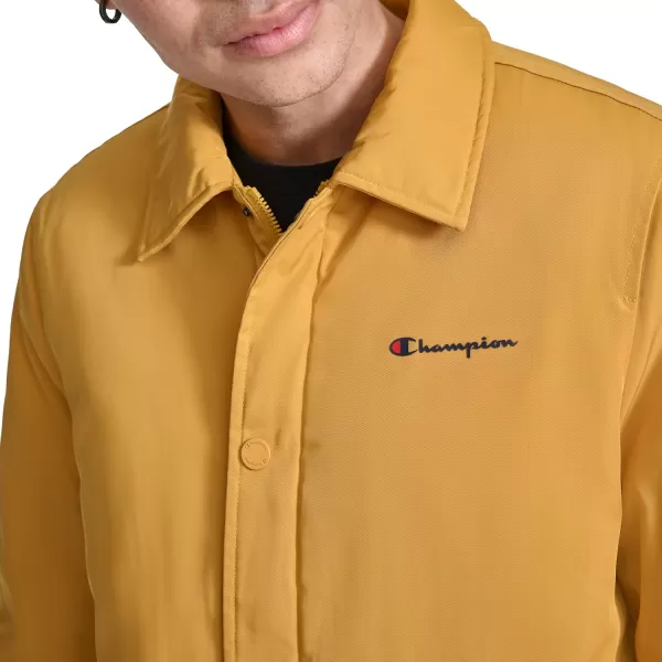 imageChampion Mens Active WaterResistant Coaches JacketSunflower