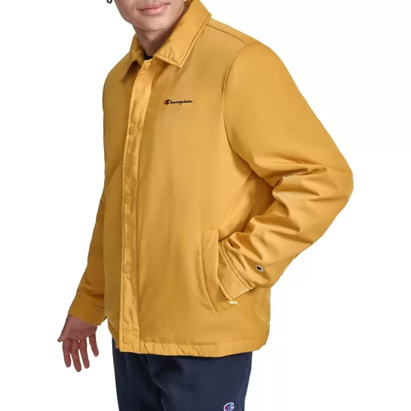 imageChampion Mens Active WaterResistant Coaches JacketSunflower
