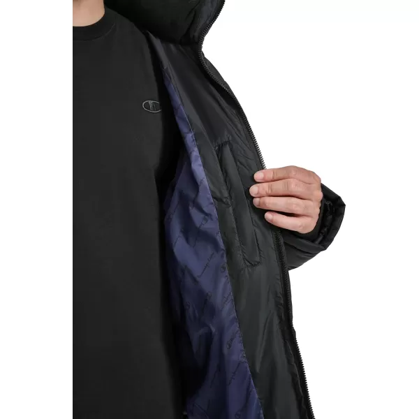 imageChampion Mens Heavy Weight Puffer with Adjustable HoodBlack