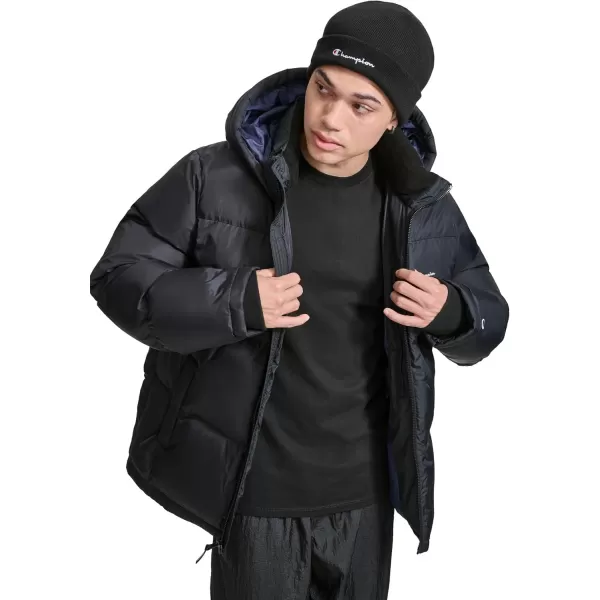 imageChampion Mens Heavy Weight Puffer with Adjustable HoodBlack