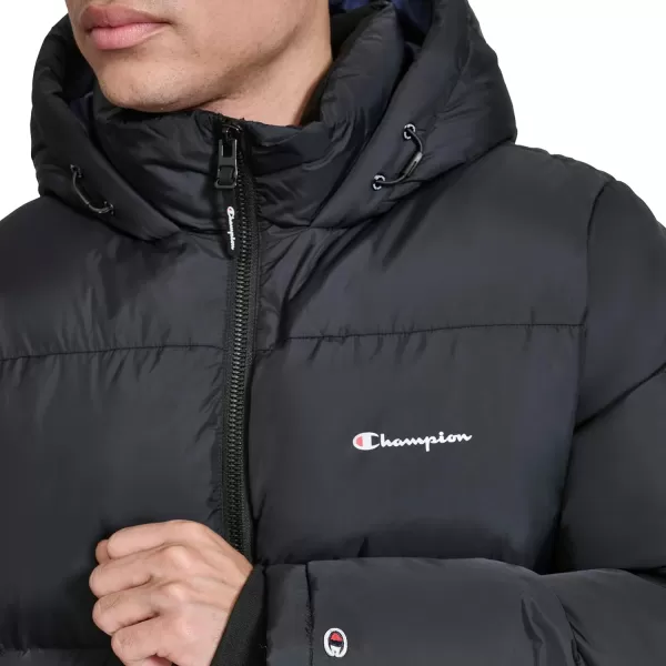imageChampion Mens Heavy Weight Puffer with Adjustable HoodBlack