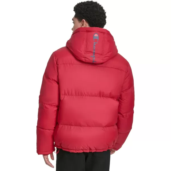 imageChampion Mens Heavy Weight Puffer with Adjustable HoodChili Pepper