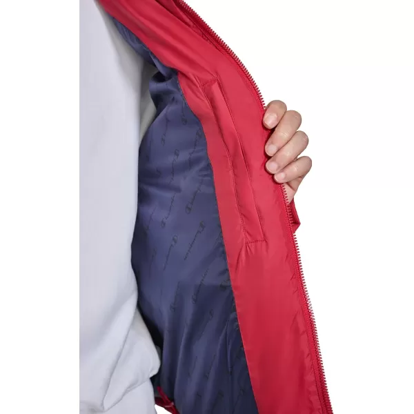imageChampion Mens Heavy Weight Puffer with Adjustable HoodChili Pepper