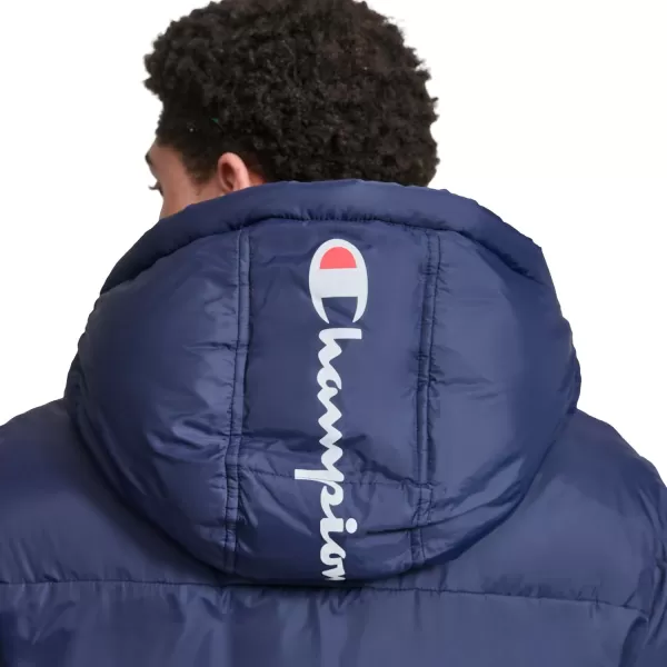 imageChampion Mens Heavy Weight Puffer with Adjustable HoodPeacoat