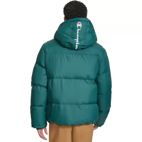 imageChampion Mens Heavy Weight Puffer with Adjustable HoodRainforest