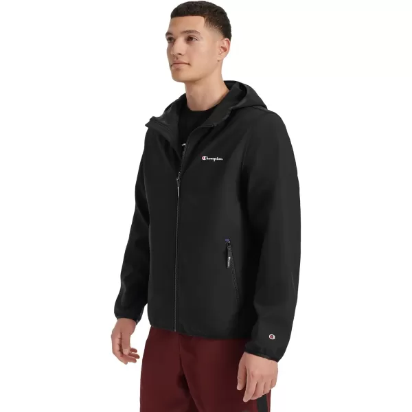 imageChampion Mens Lightweight Active Soft Shell Jacket With HoodBlack