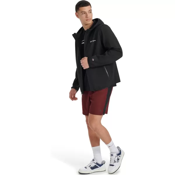 imageChampion Mens Lightweight Active Soft Shell Jacket With HoodBlack