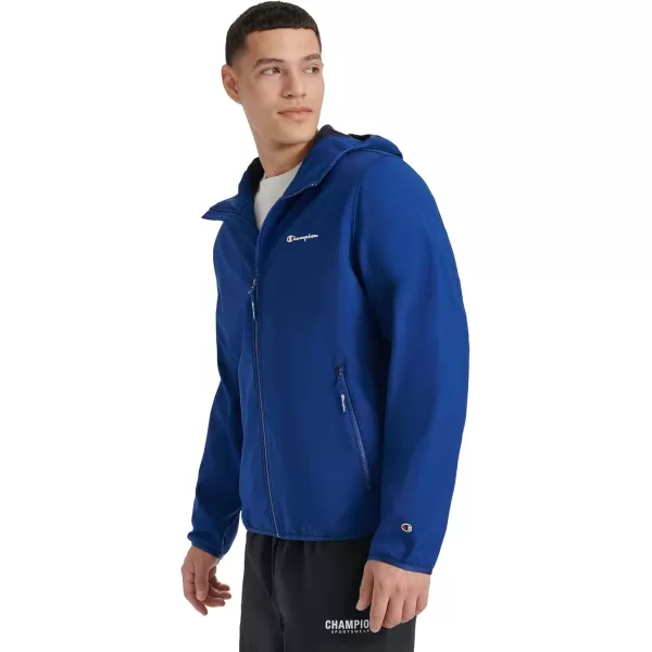 imageChampion Mens Lightweight Active Soft Shell Jacket With HoodBlue