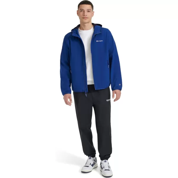 imageChampion Mens Lightweight Active Soft Shell Jacket With HoodBlue