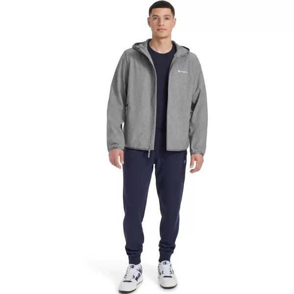 imageChampion Mens Lightweight Active Soft Shell Jacket With HoodHeather Grey