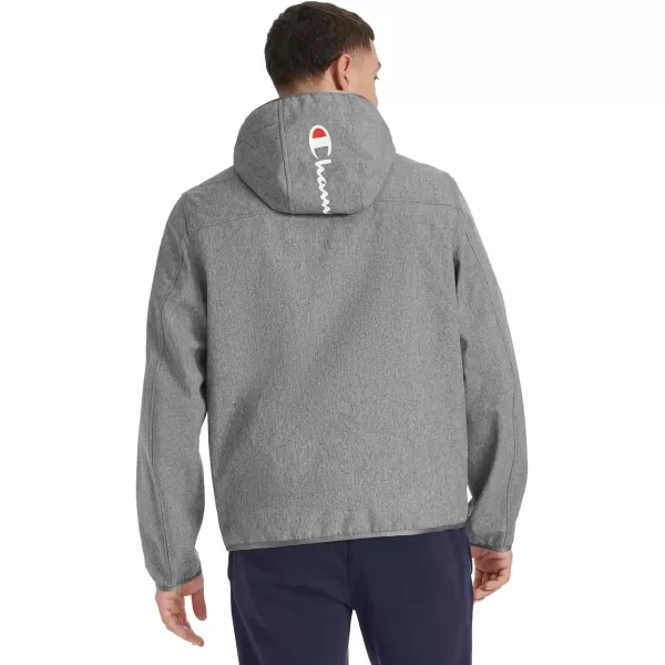 imageChampion Mens Lightweight Active Soft Shell Jacket With HoodHeather Grey