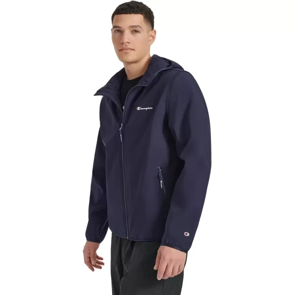 imageChampion Mens Lightweight Active Soft Shell Jacket With HoodPeacoat
