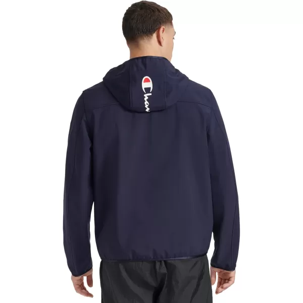 imageChampion Mens Lightweight Active Soft Shell Jacket With HoodPeacoat