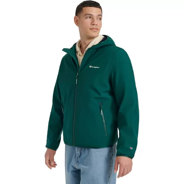 imageChampion Mens Lightweight Active Soft Shell Jacket With HoodRainforest
